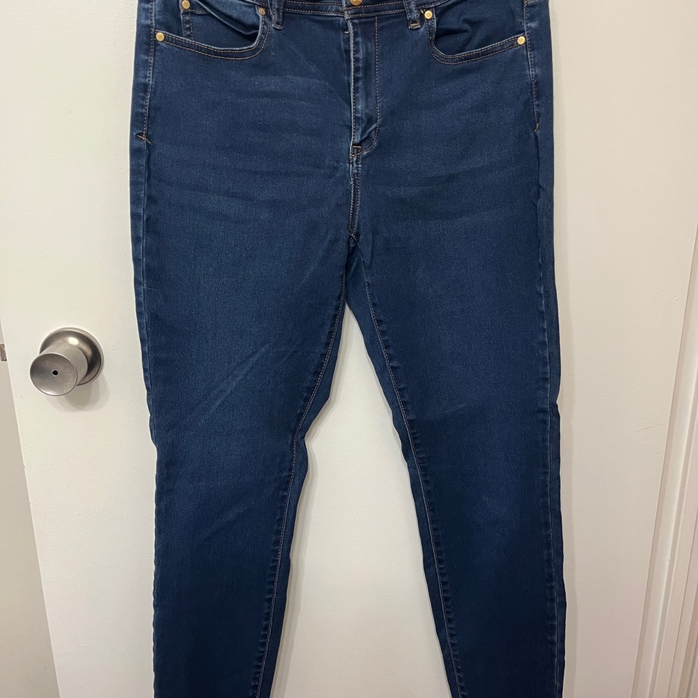 RW&CO. Blue Skinny Jeans Natalie Jeggings